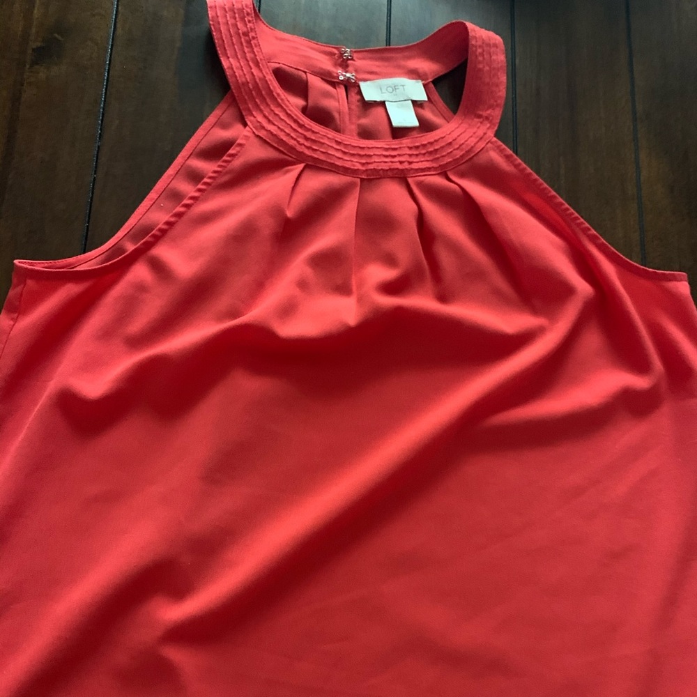 LOFT || Pink Blouse - Picture 3 of 3